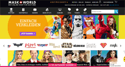 Desktop Screenshot of maskworld.com